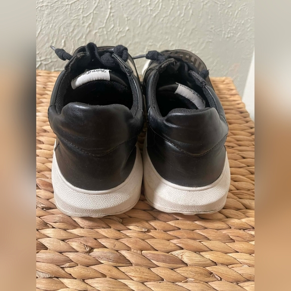 Juicy Couture Dyanna Black Logo Sneakers Size 9.5 Platform Streetwear - Picture 2 of 3